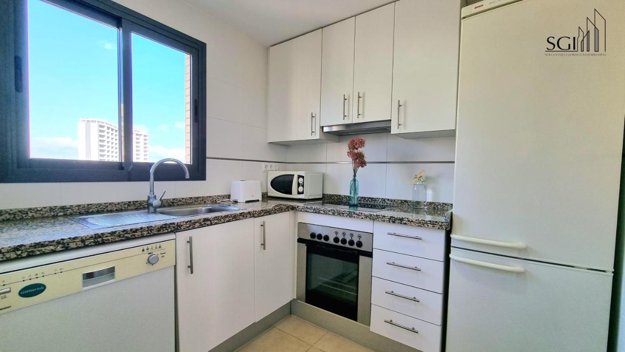 Moderno Y Acogedor- Torres D' Oboe Apartment เบนิดอร์ม ภายนอก รูปภาพ